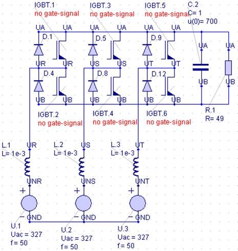 Fig. 3: Power Circuit, VSR.